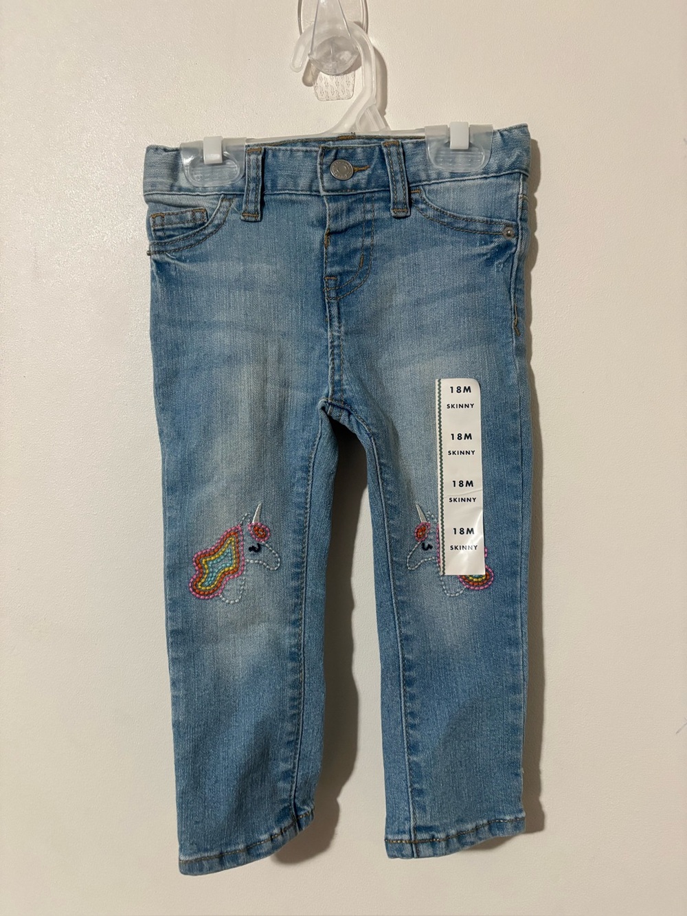 Cat & Jack Girls Jeans Size 18 Months